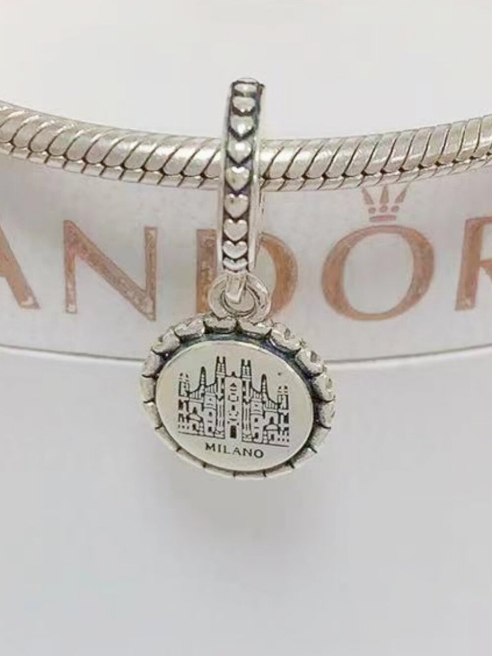 Pandora Duomo di Milano Exclusive Dangle Charm Italy Milan Travel Pendant
